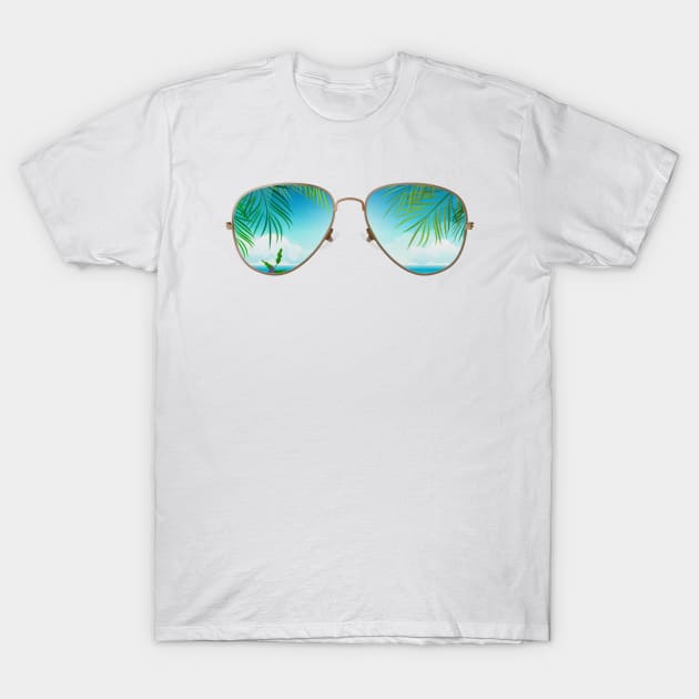 sunglass T-Shirt by fathiali